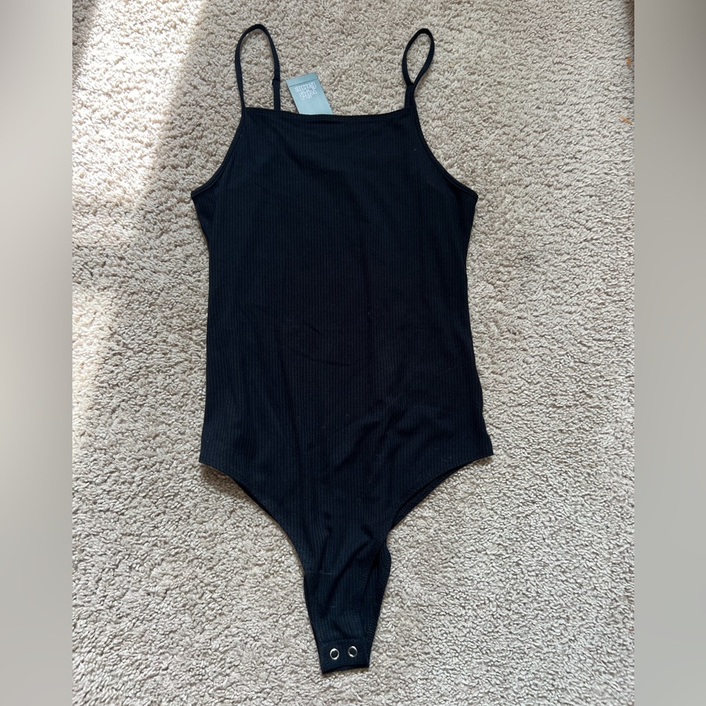 black bodysuit